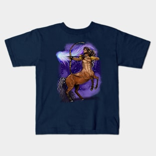 Zodiac Sagittaurius Kids T-Shirt